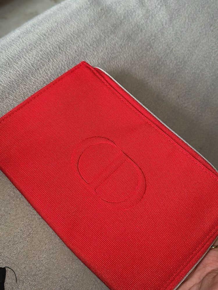 dior Red Clutch Pouch