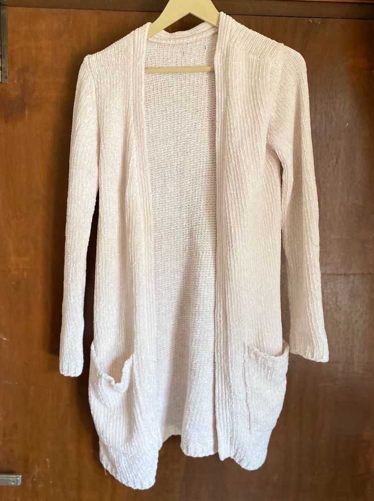 Lightweight Open Front Cardigan