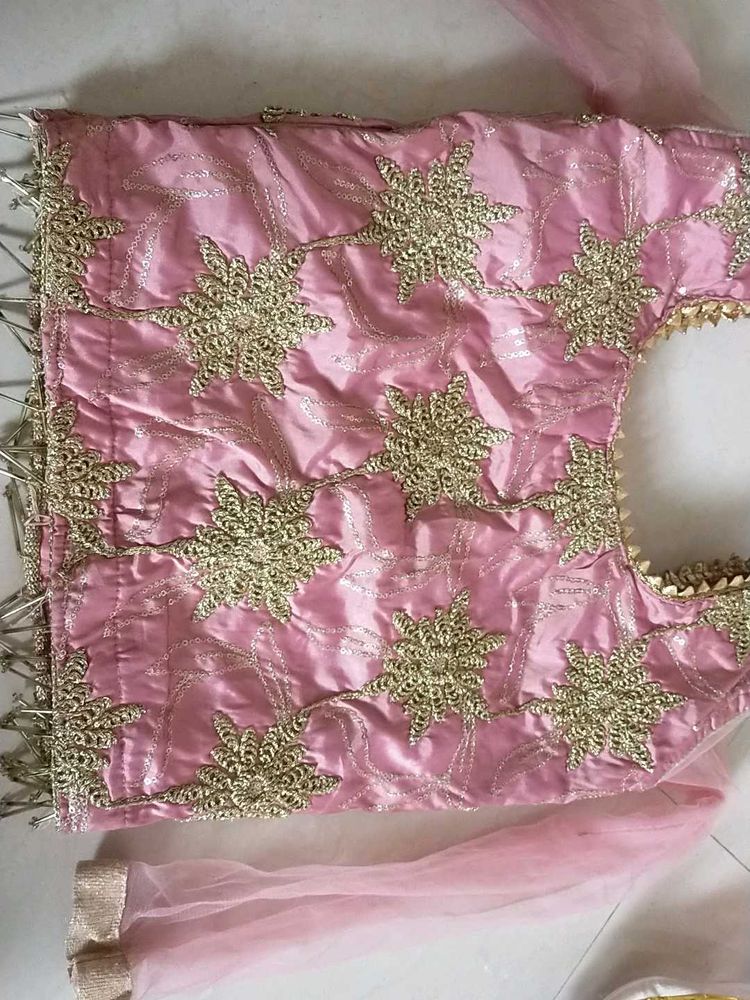 Pink Embroidered Blouse