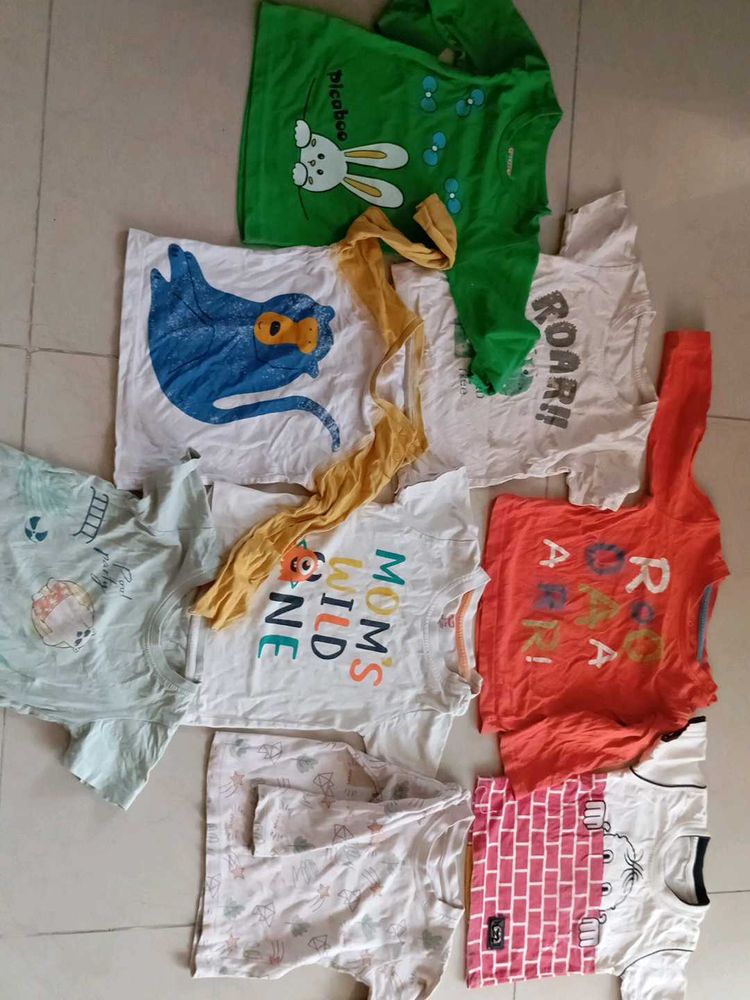 Kids T-Shirt Bundle Of 8