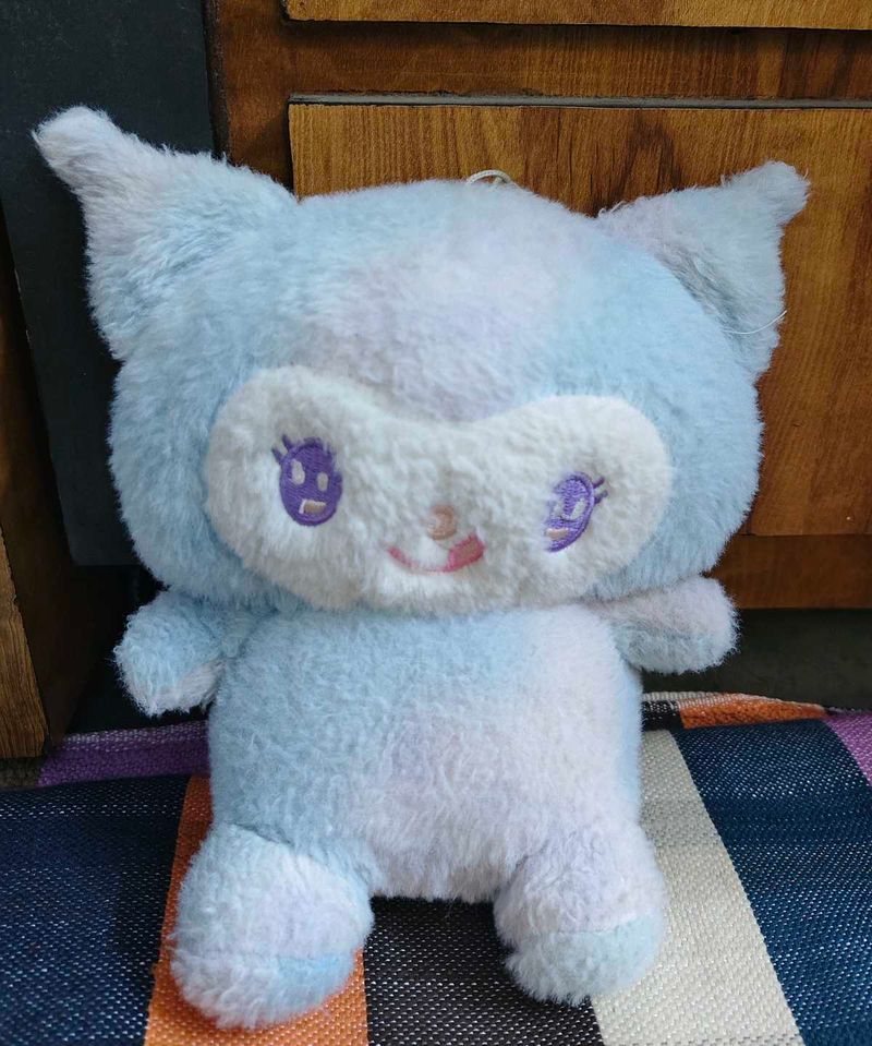 Cute Blue Plush Toy (kuromi)