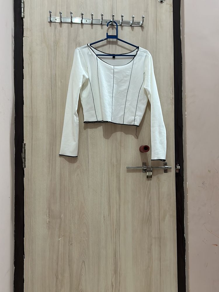 Shirt Crop Top