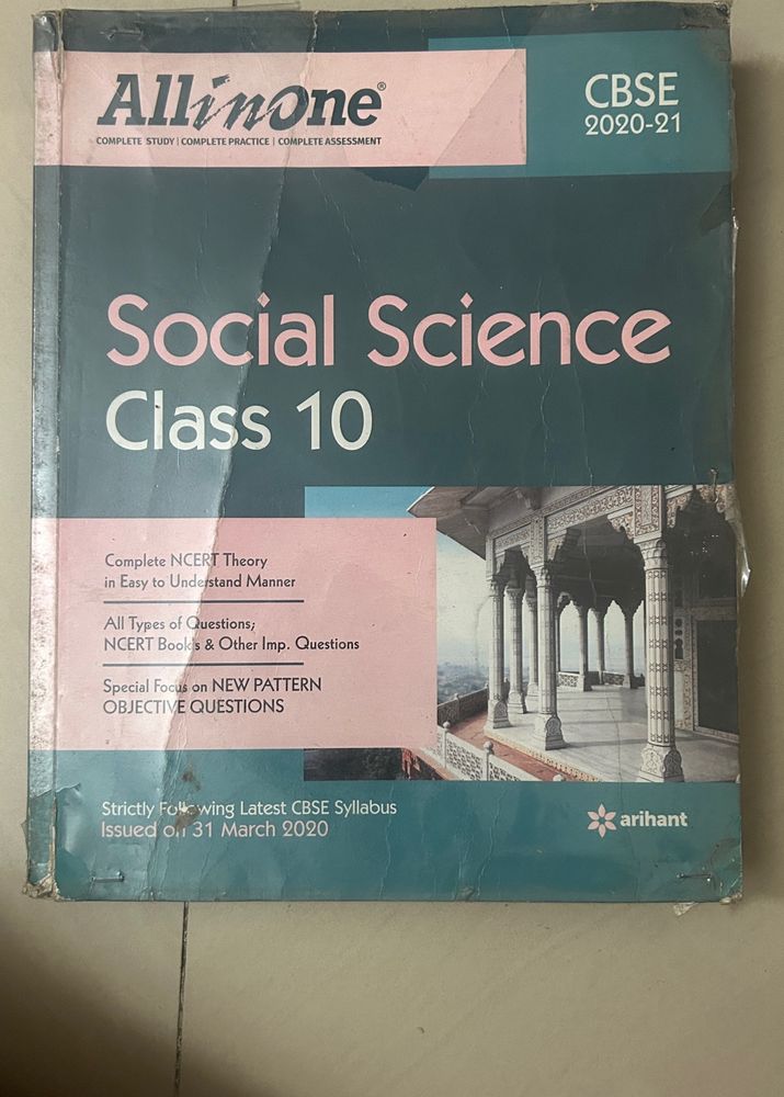 CBSE All In One Social Science Class 10 for 2021