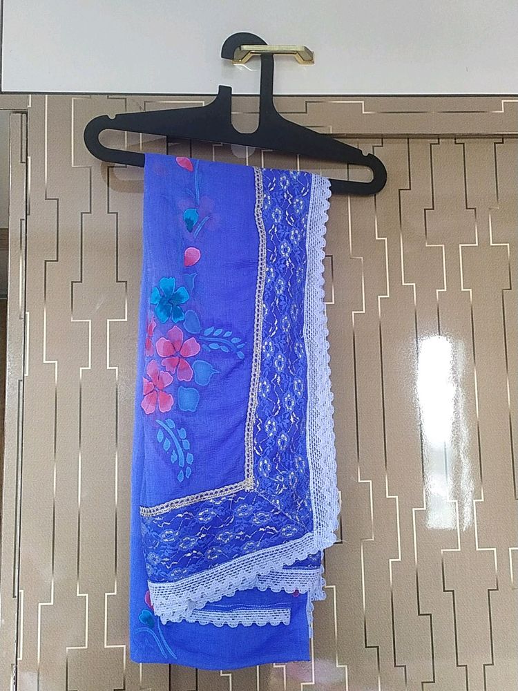 Blue Fancy Dupatta