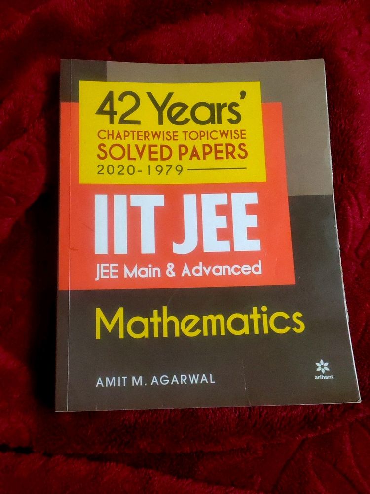 Maths IIT Jee Mains And Advanced  42 Y's Solved P