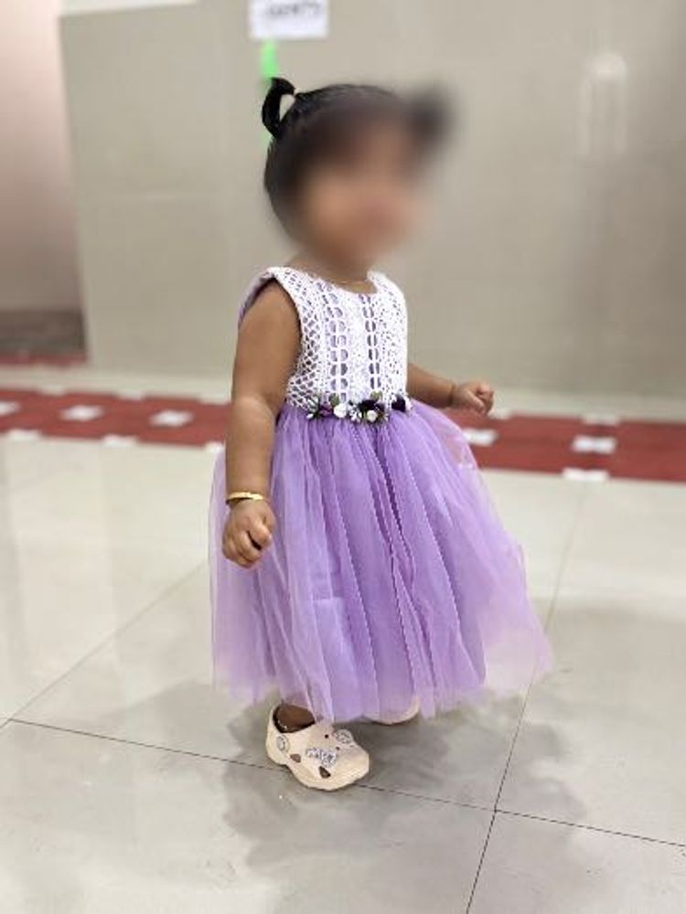 Lovely Lavender Tulle Dress