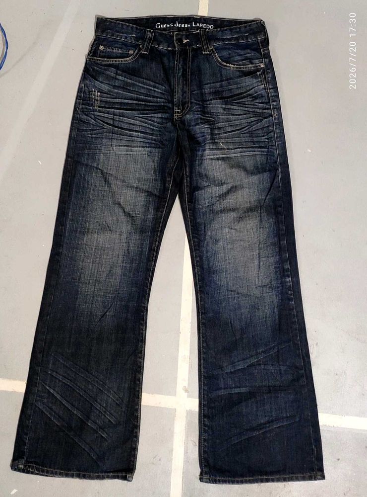 Guess Jeans Laredo Blue Denim Pants