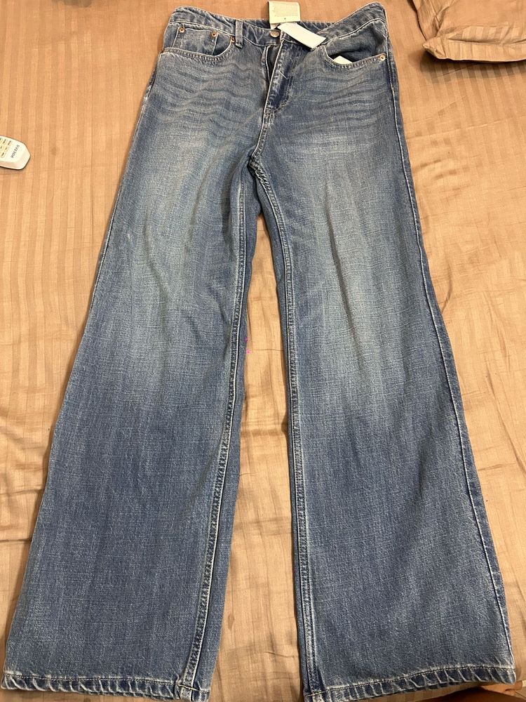 Women's Wide Leg Denim Jeans