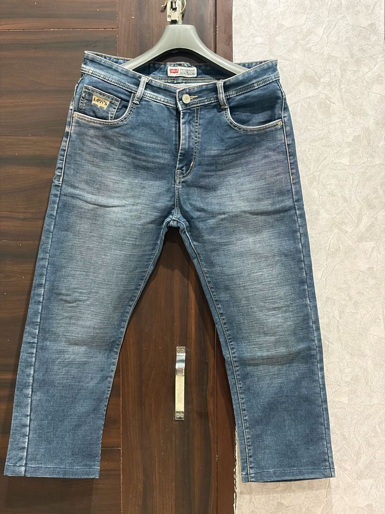 Stylish Blue Denim Jeans