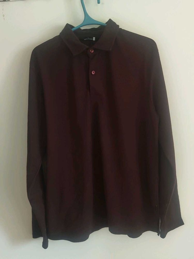 Men's Long Sleeve Polo Shirt
