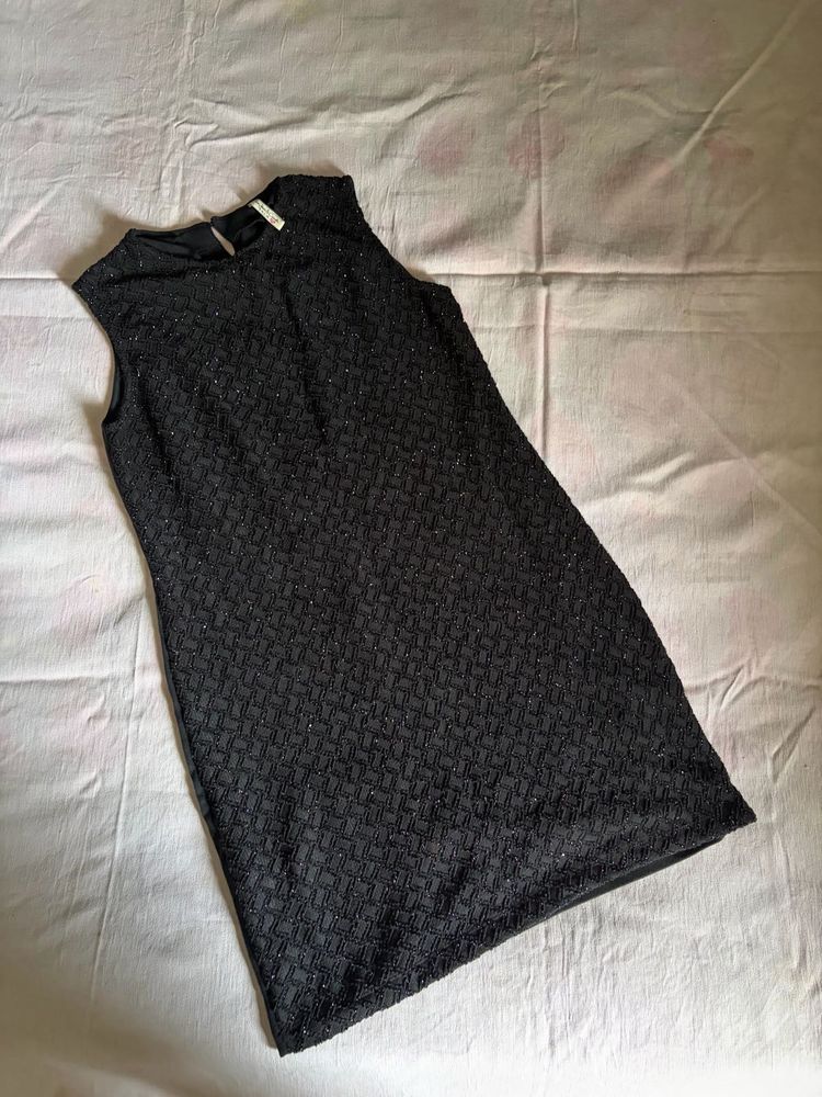 Sparkly Sleeveless Sheath Dress