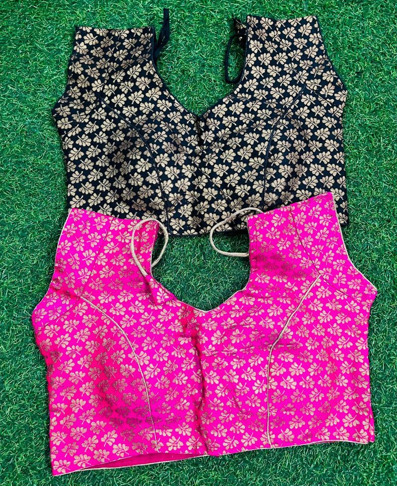 Designer Ethnic Blouses (Set of 2) new unused