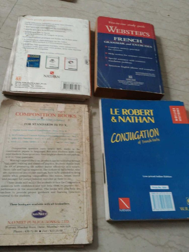 French Grammar &amp; Conjugation Books