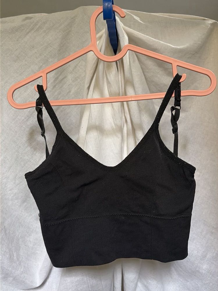 camisole deep back bra two extra tee