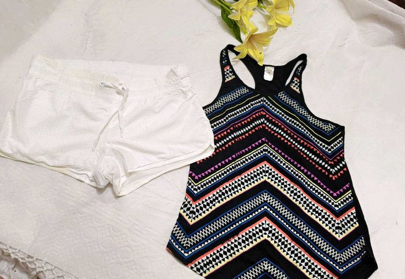 Very Fancy Topand Sports H&amp;M Shorts