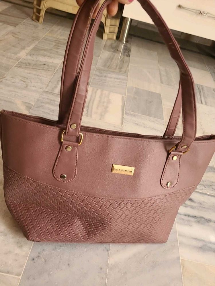 Chic Rose Gold Tote Bag