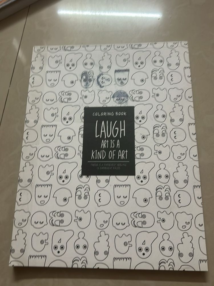 Doodling Colouring Book
