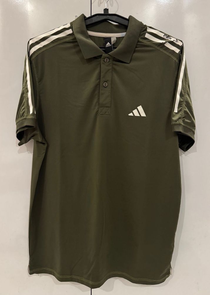 Adidas Polo T-Shirt Green
