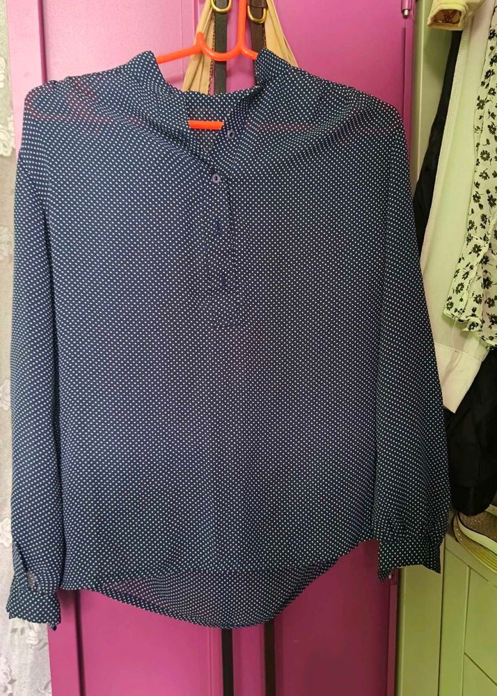 Chic Polka Dot Blouse
