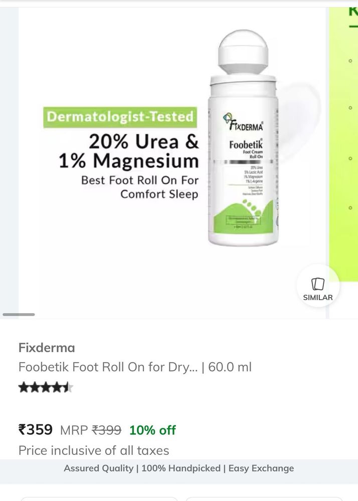 Fixderma Foot Roll On