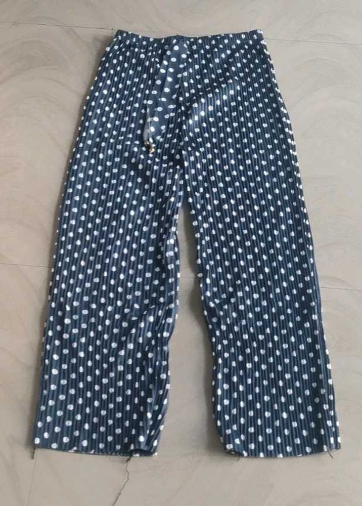 Polka Dot Print Pants