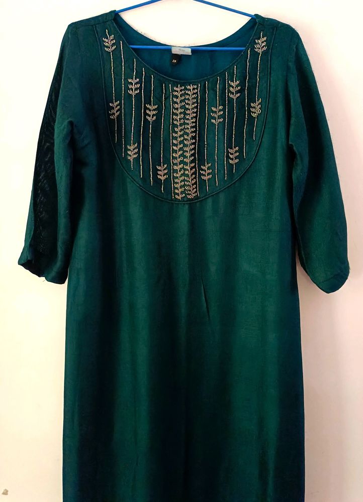 Teal Blue Suit Set