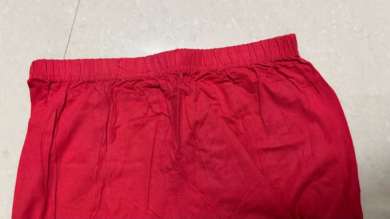 Red Palazzo Pants