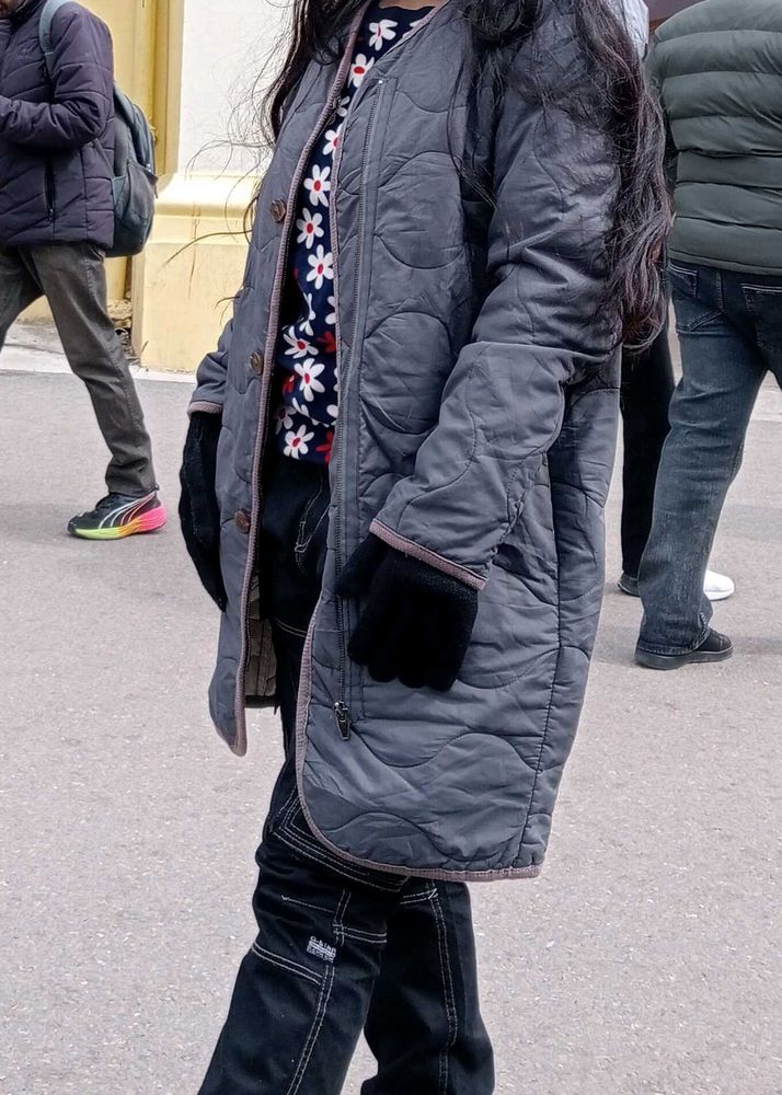Quilted Grey Jacket