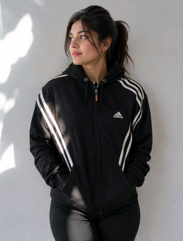Sale!!! Adidas hooded zip up jacket