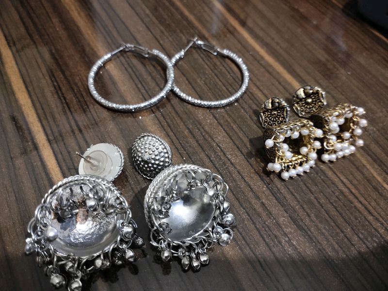 Antique earrings combo