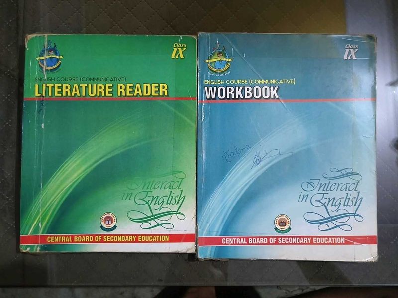 Literature Reader, Workbook English Class IX