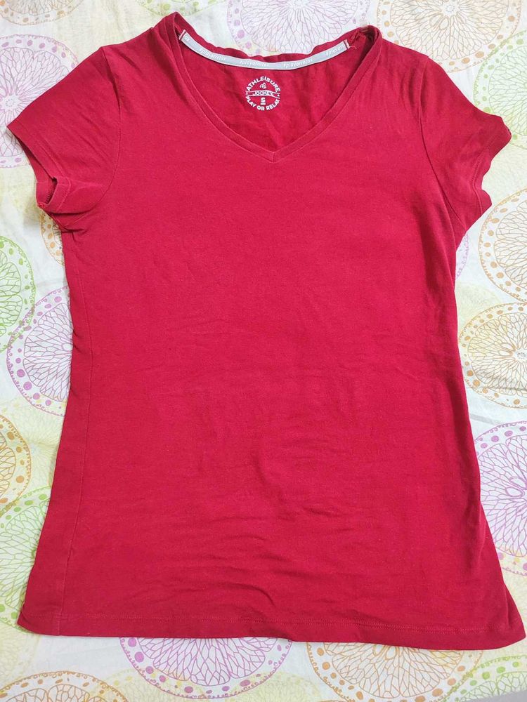Red Jockey Active Wear T Shirt