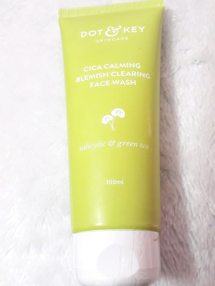 Dot &amp; Key CICA Face Wash for Acne Prone Skin, 2% S