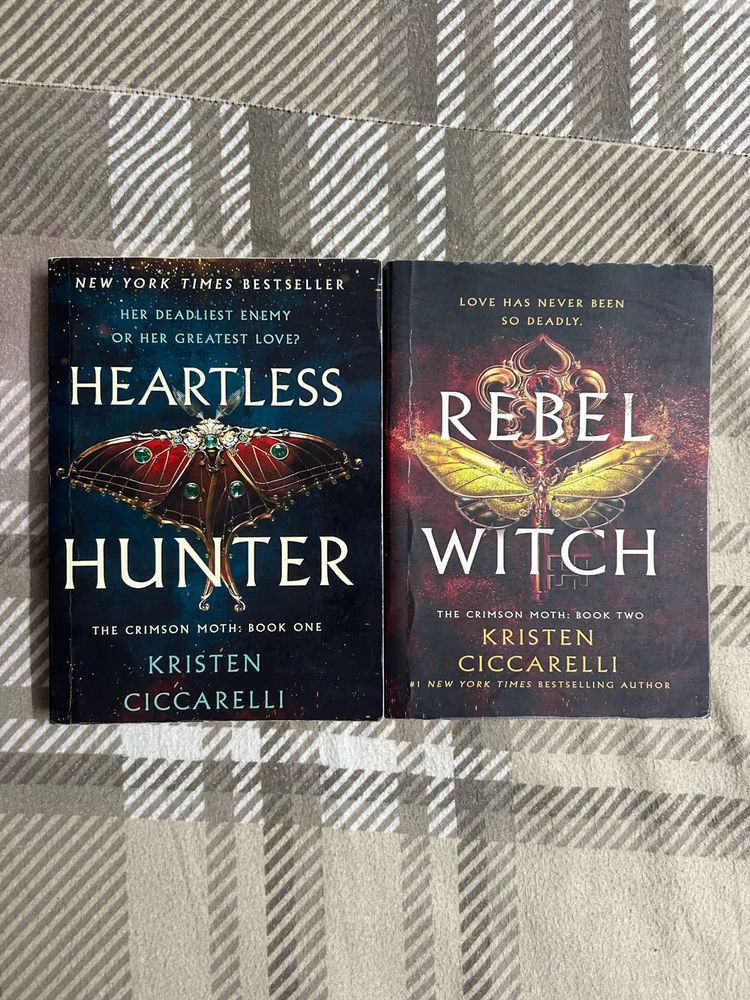 Heartless Hunter &amp; Rebel Witch Books