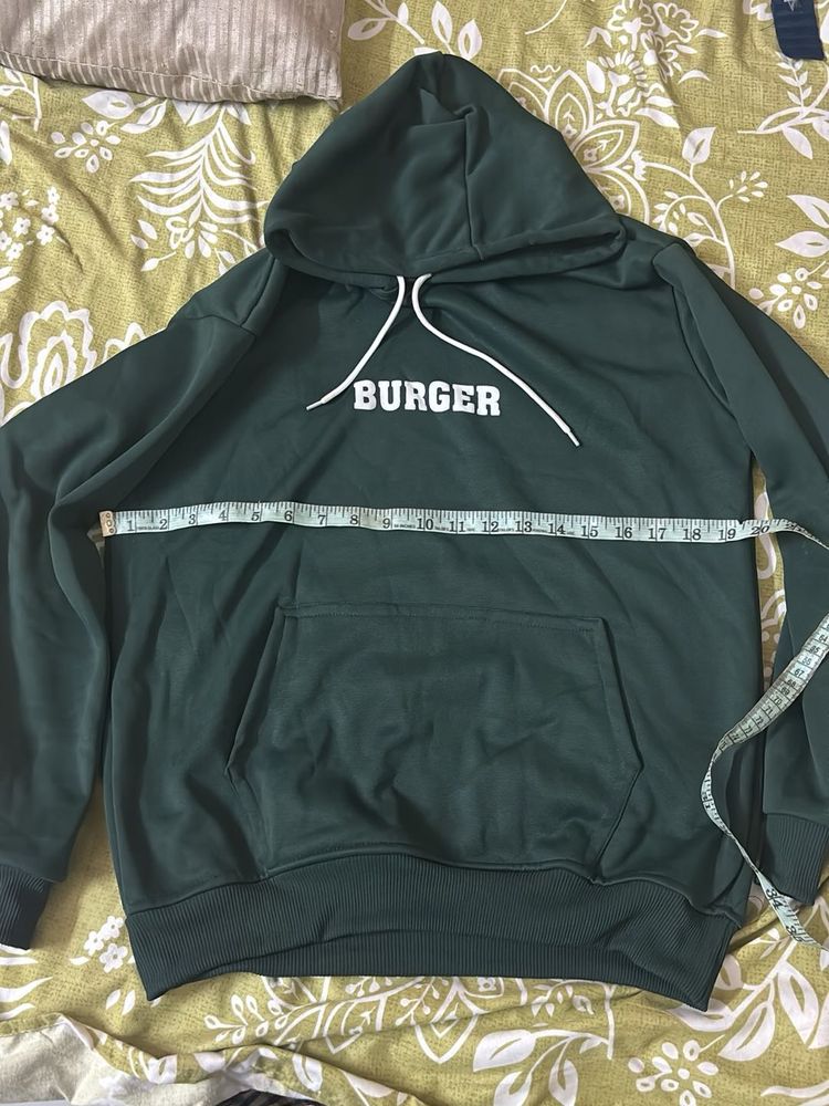 Burger Graphic Hoodie