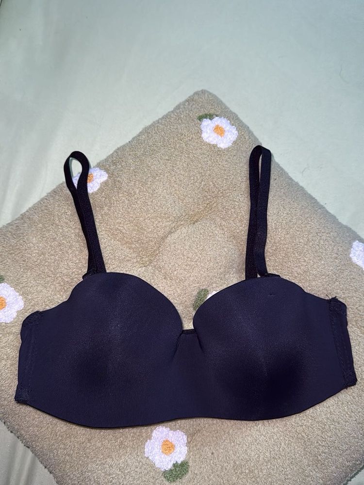Black &amp; Skin Color Comfortable Bra