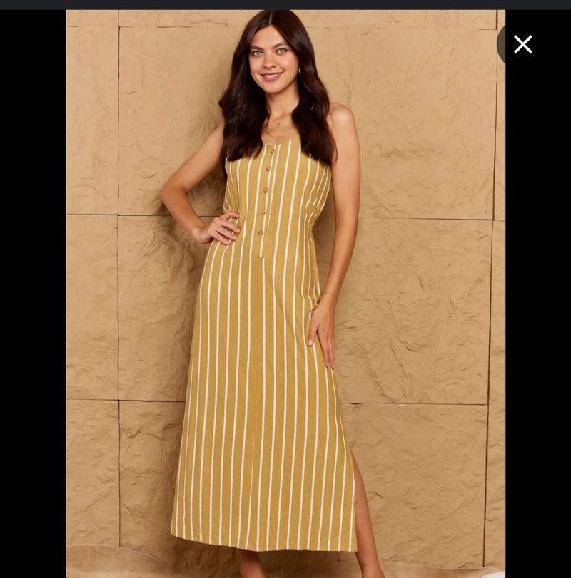 Striped Maxi Sundress