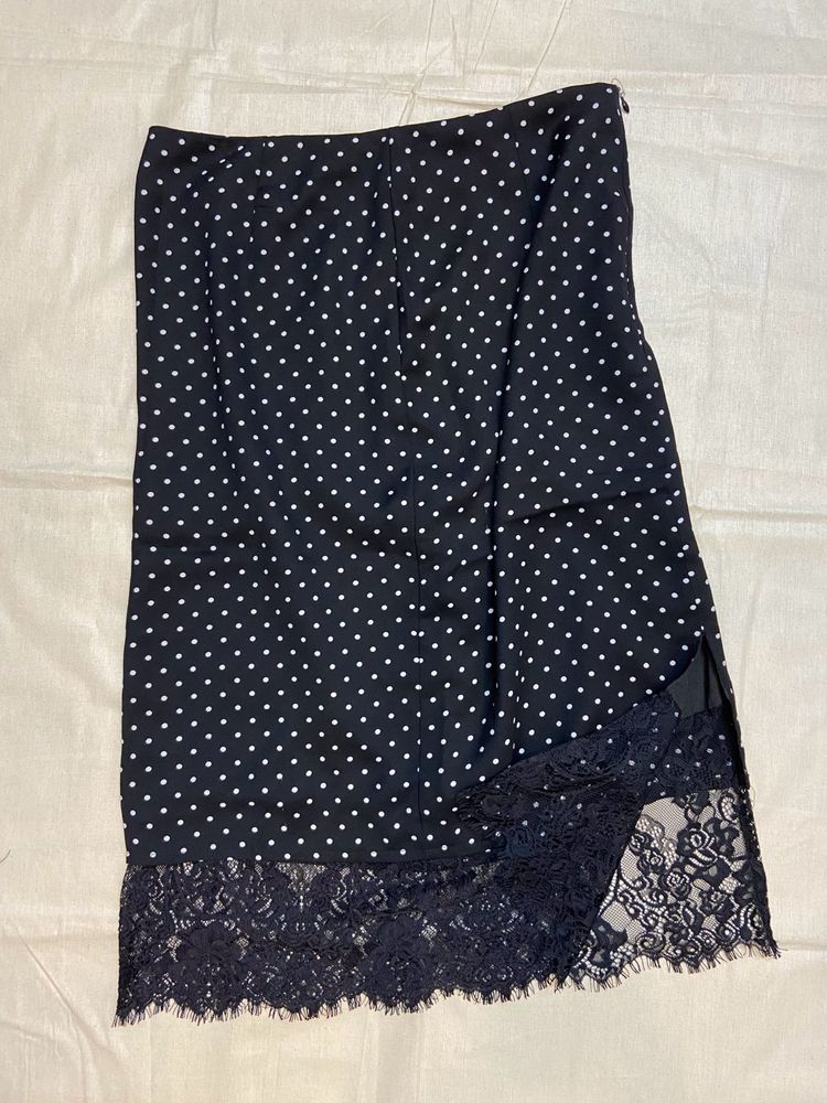 Trending Polka Dot MIDI Skirt