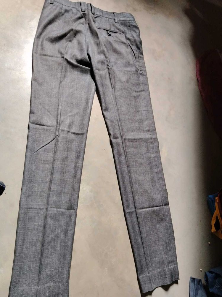 combo of 2 men's Grey Formal Trousers