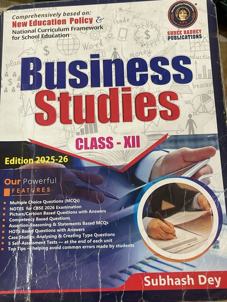 Business Studies Class XII Book