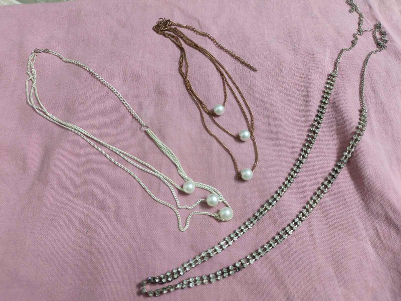 Assorted Necklaces Set and waist chain
