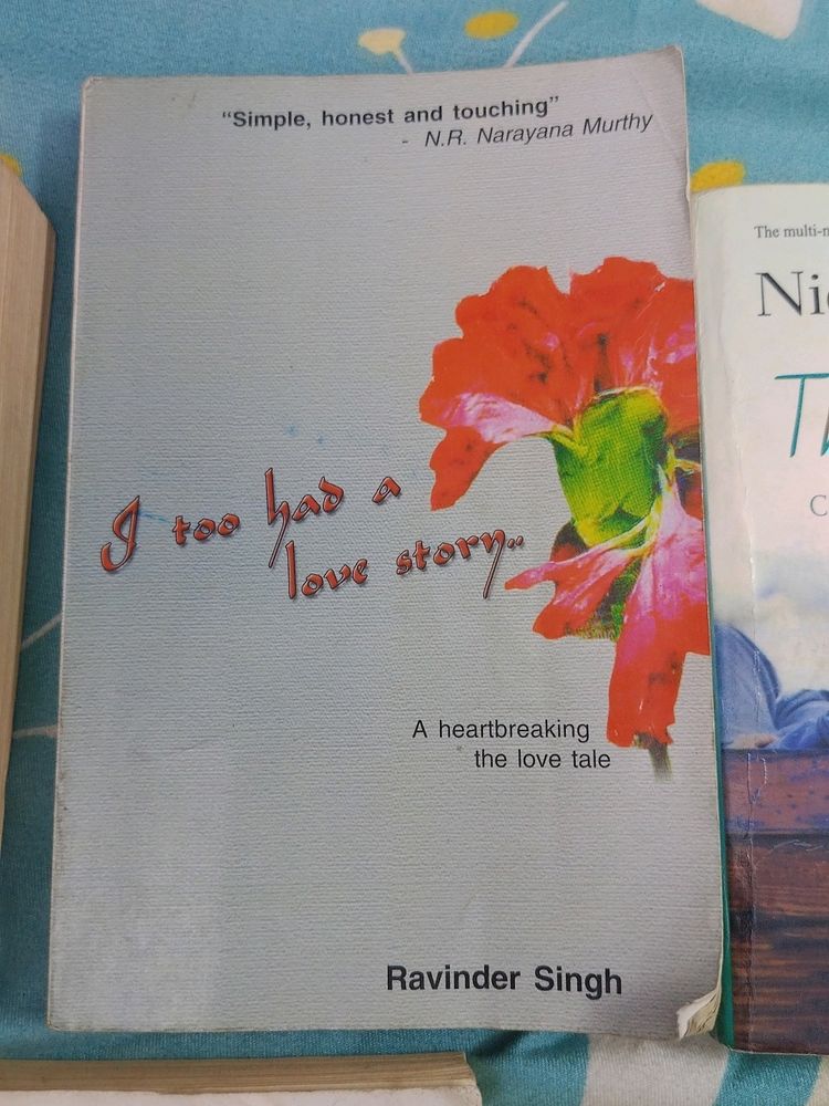 Eight Used Books Novels