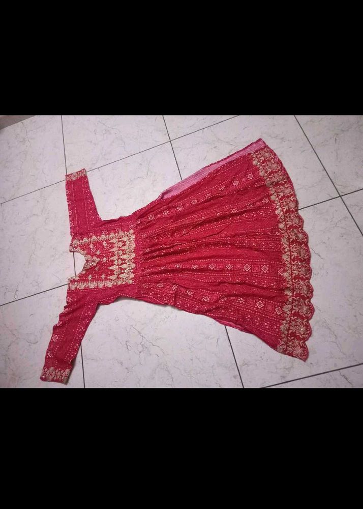 Elegant pink Ethnic Gown