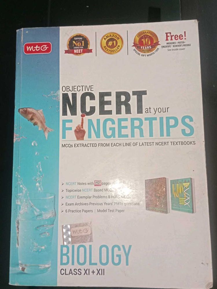 Objective NCERT at your Fingertips Biology