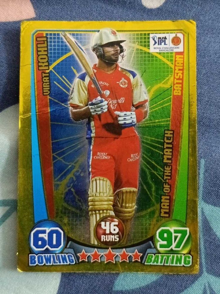 Virat Kohli 2012 Gold