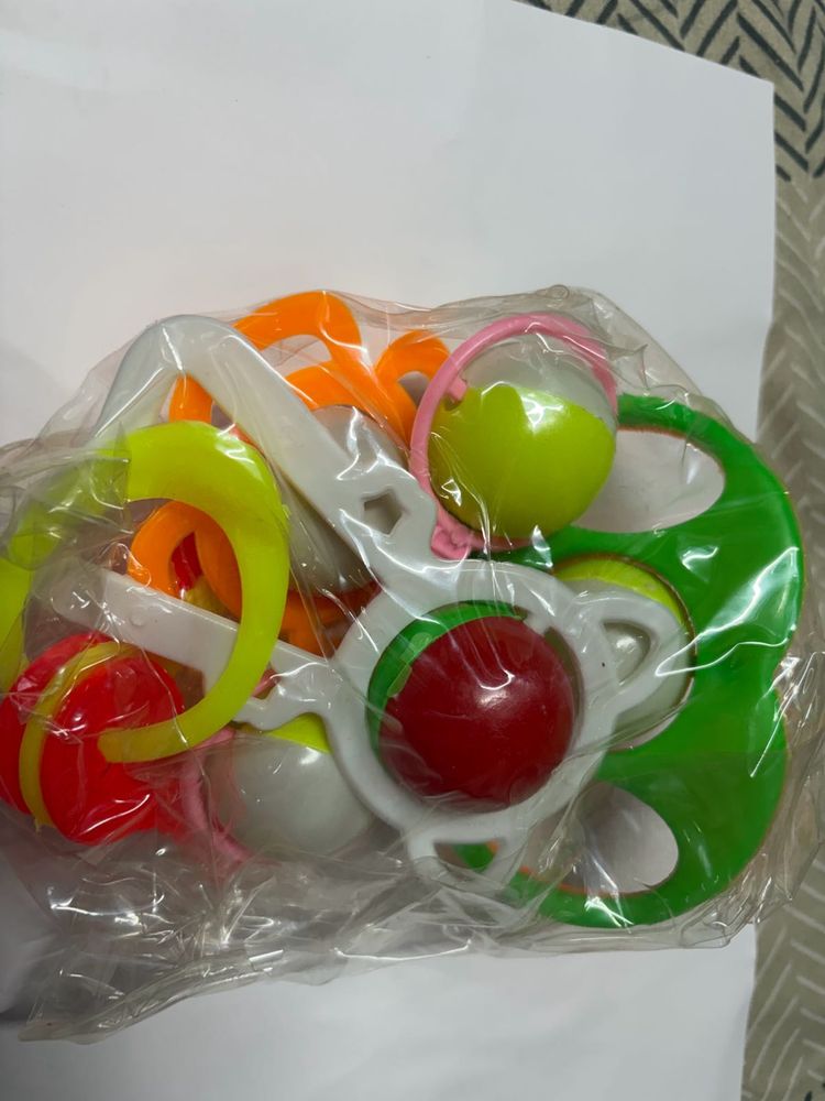 Colorful Baby Rattle Set