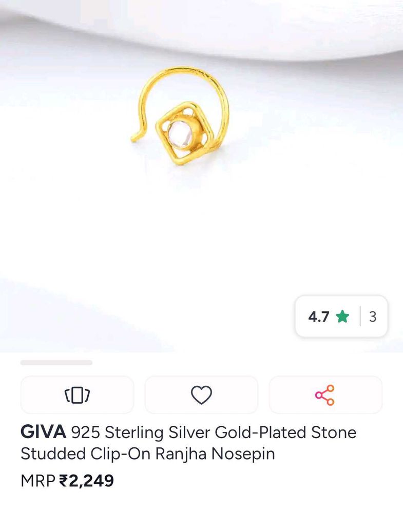 GIVA Nose Pin