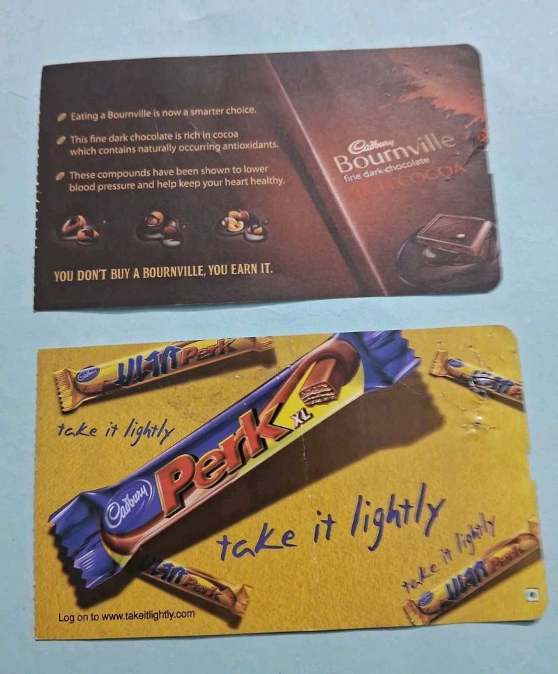 Vintage Cadbury Boarding Pass