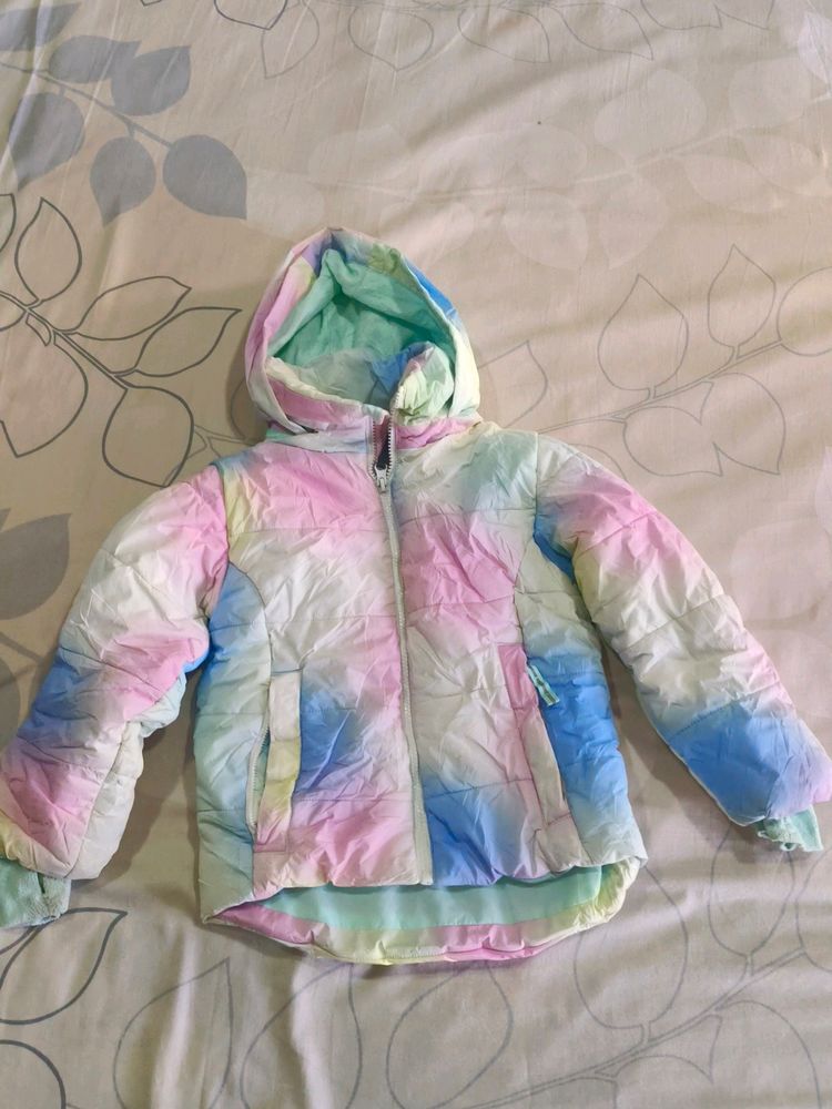 Frency Multicolour Winter Jacket