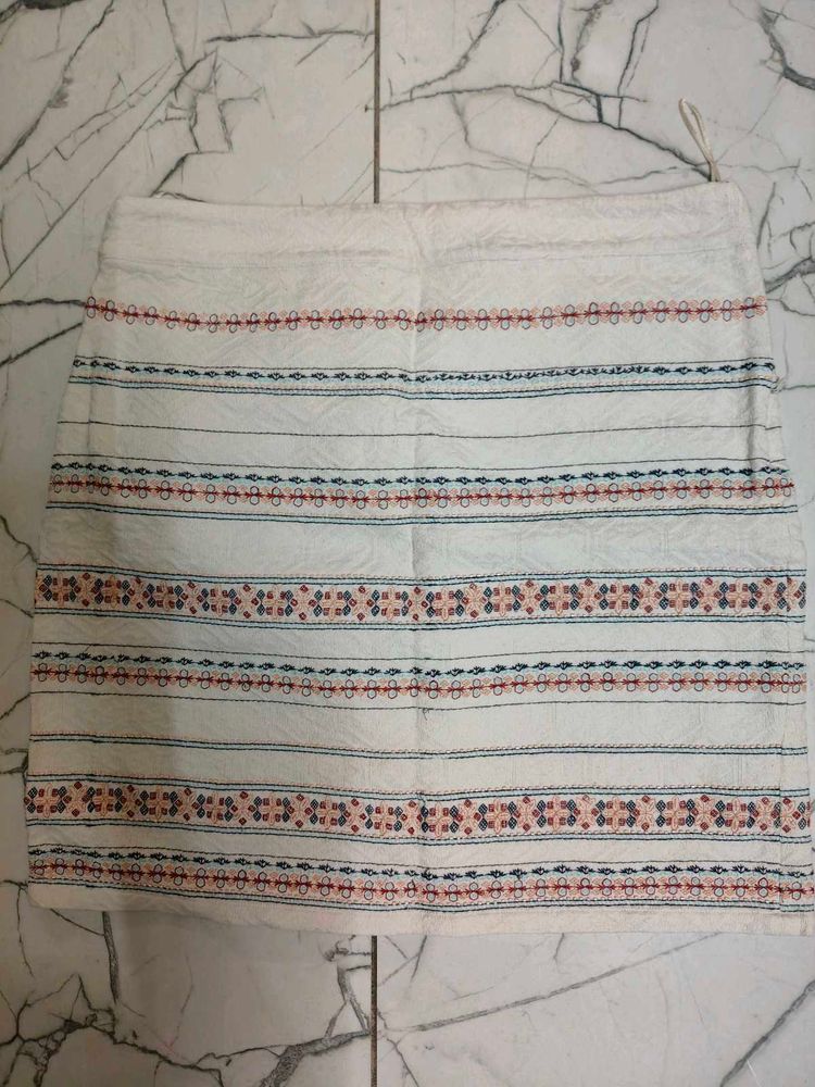 Embroided Skirt